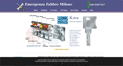 Desktop Screenshot of emergenzafabbromilano.it